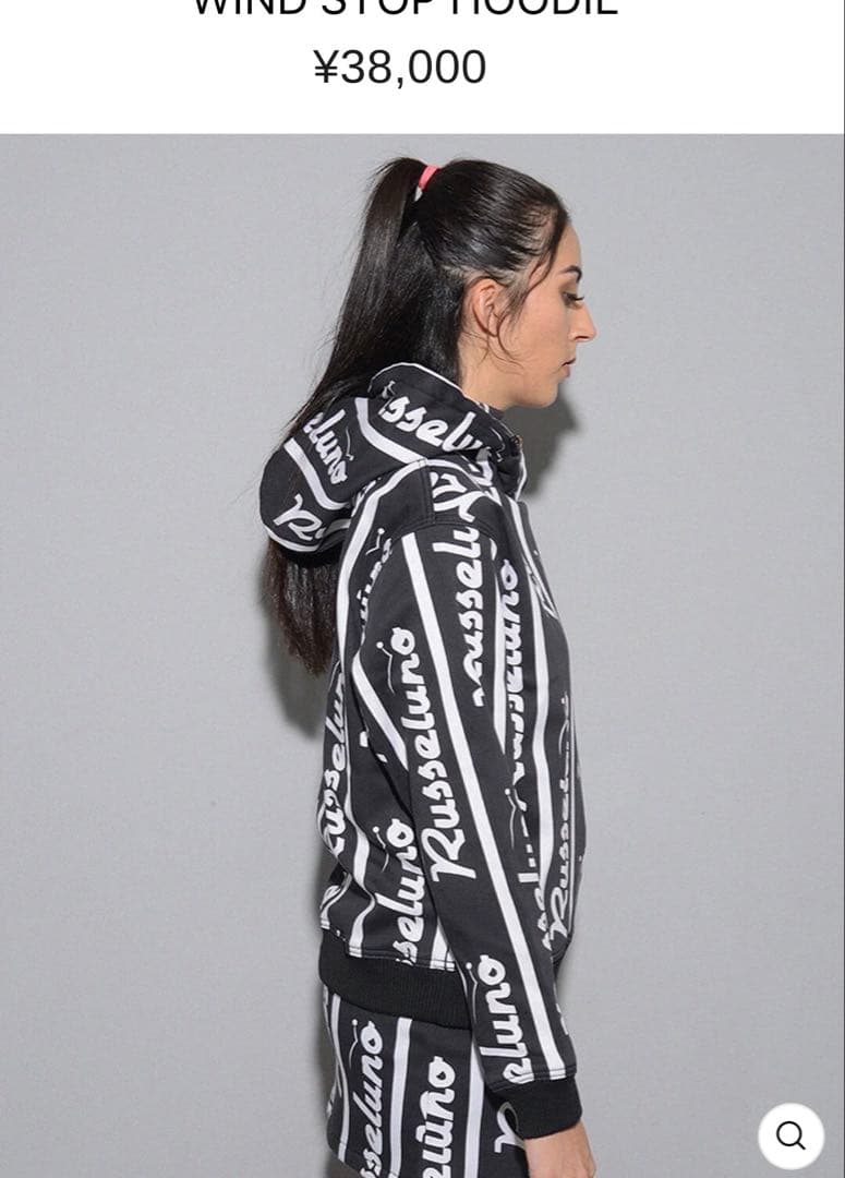 ラッセルノ　ゴルフウェア　フード付きパーカーとスカート　サイズ1