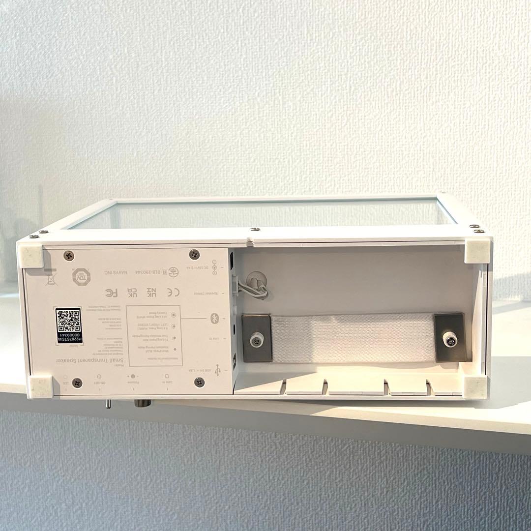 【未使用】TRANSPARENT スモール トランスペアレント スピーカー