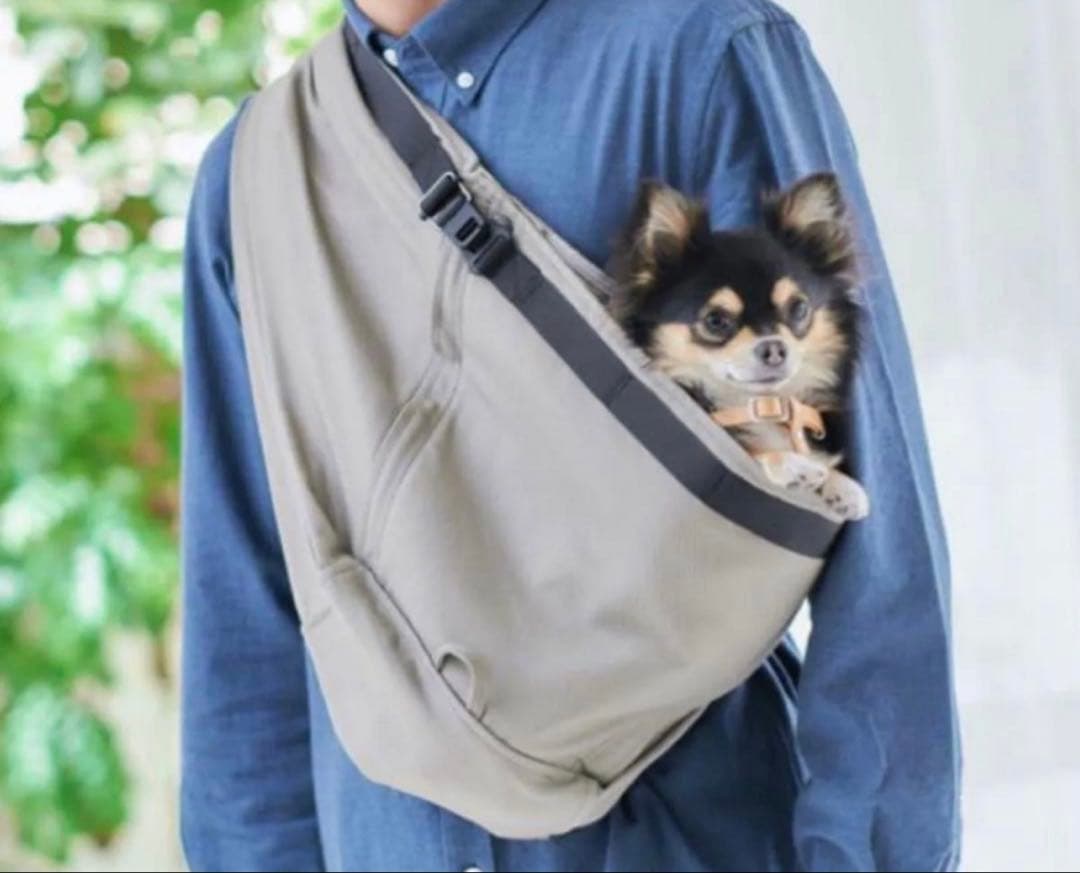 erva エルバ 多機能ドッグスリング アベルト　サイズ1 グレージュ