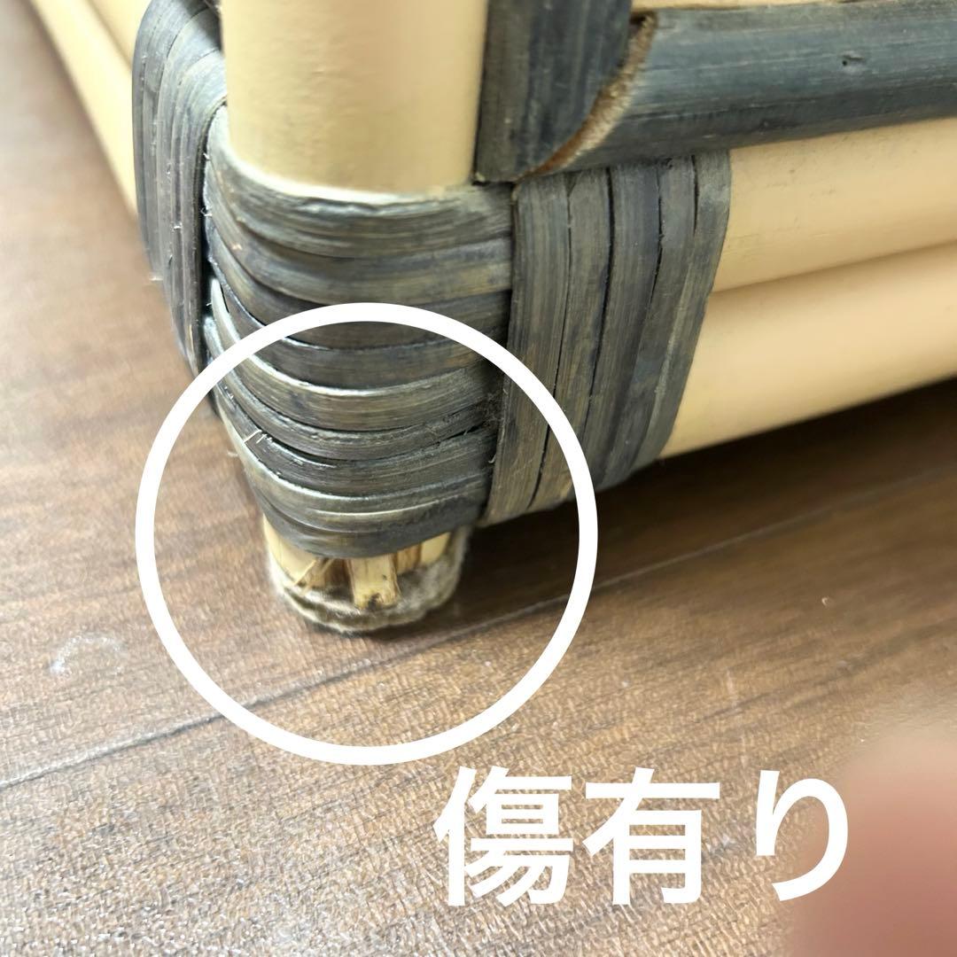 ラタン 5段チェスト 引き出し 収納 タンス 箪笥 電話台 ビンテージ