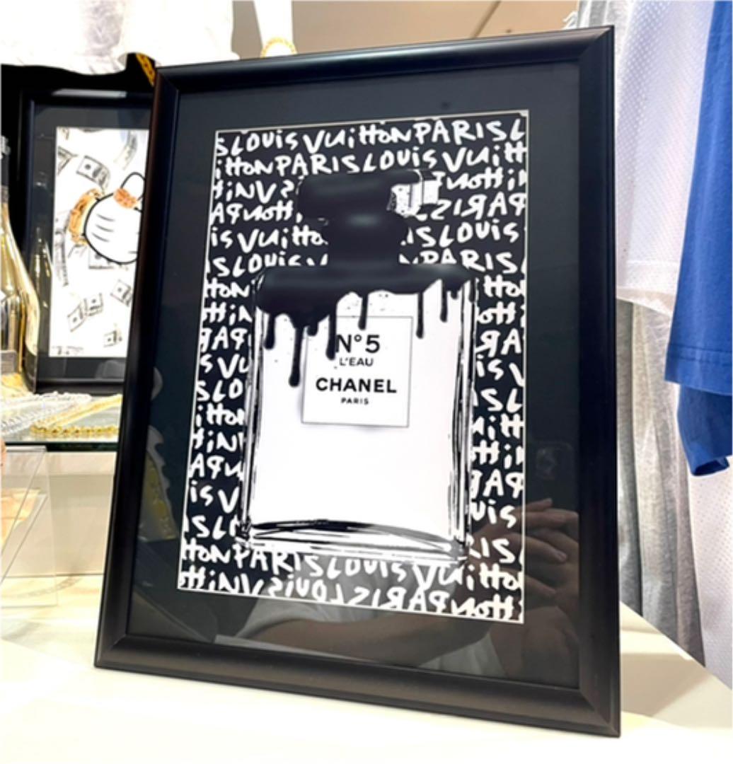 CHANEL シャネル No5 N°5 香水 オマージュアート ポスター A4H
