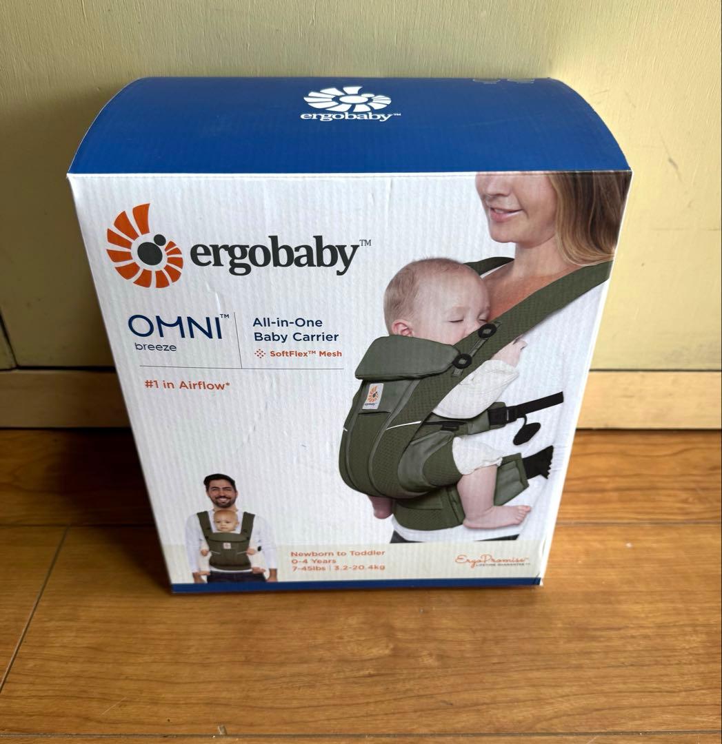 エルゴベビー　 抱っこ紐　オムニブリーズ　カーキ