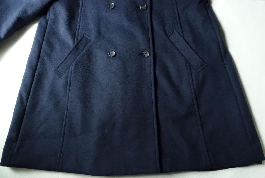 2024 B.C STOCK☆Wビーバーテントライントレンチコート F ネイビー