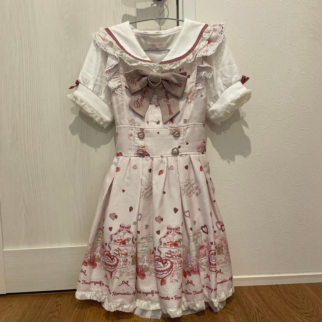 LIZLISA Afternoontea 柄ワンピース