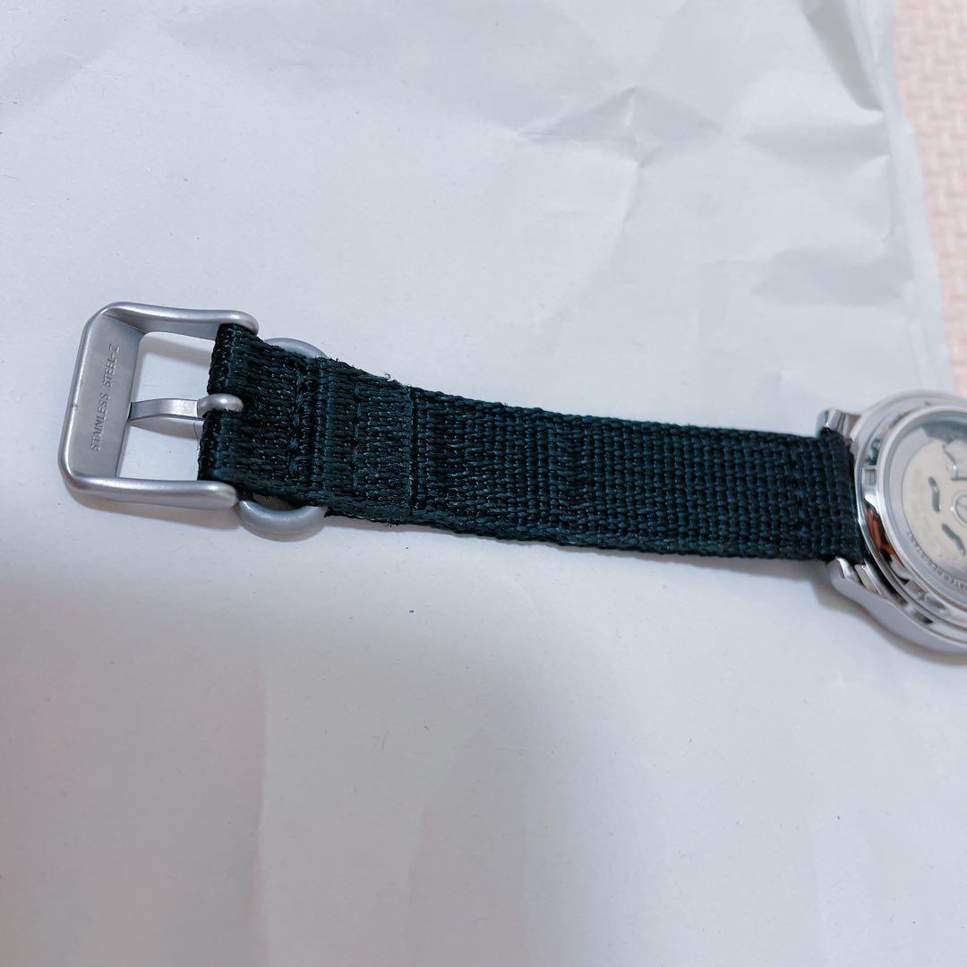 SEIKO 5 SNK809K2 自動巻 ミリタリー