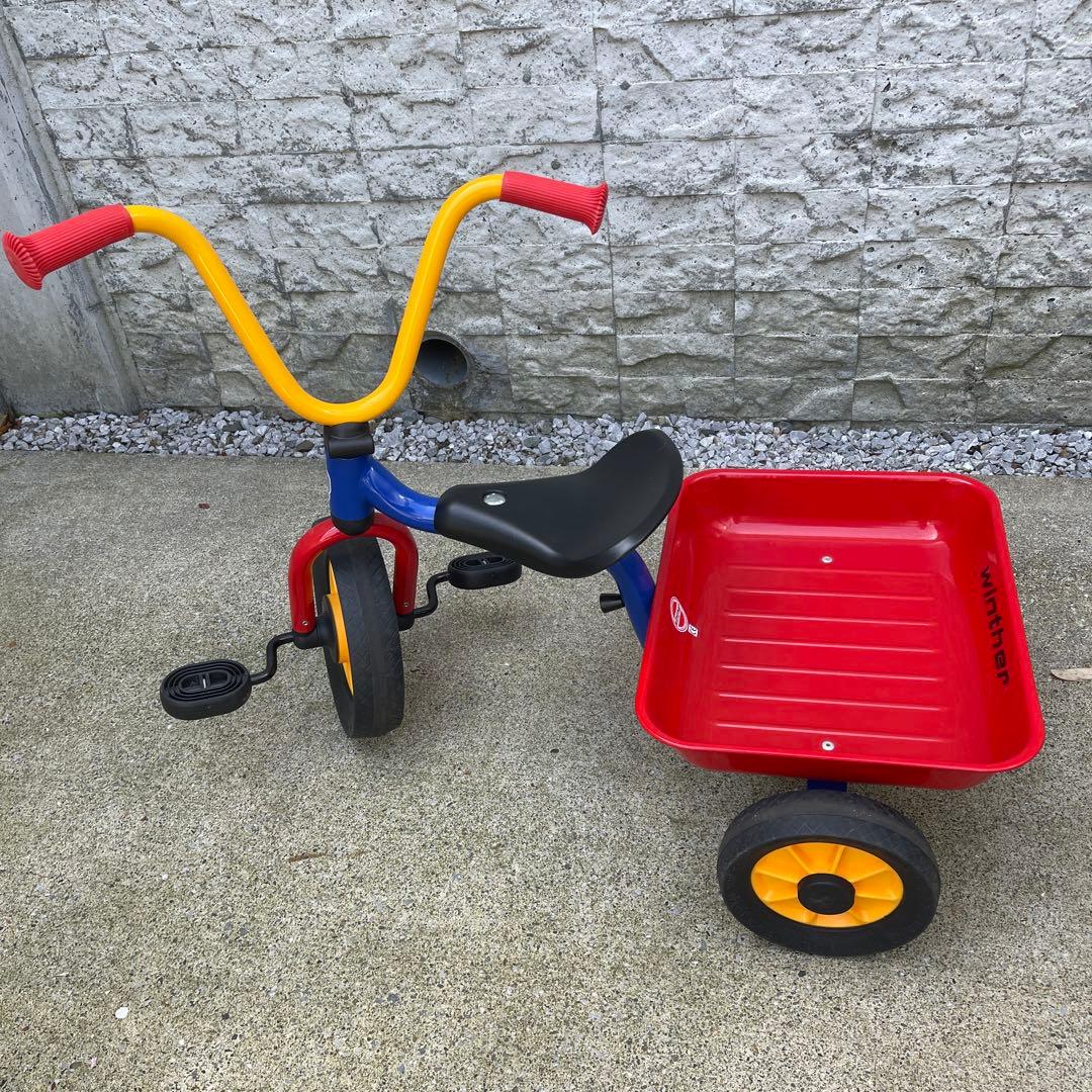 ウィンザー ボーネルンド ペリカン三輪車winther 荷台付き