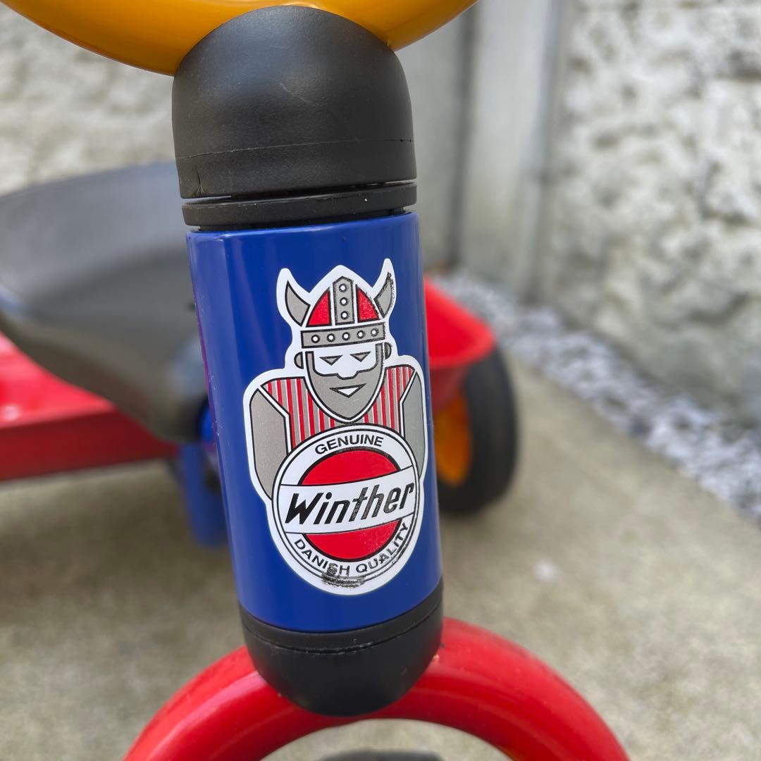 ウィンザー ボーネルンド ペリカン三輪車winther 荷台付き