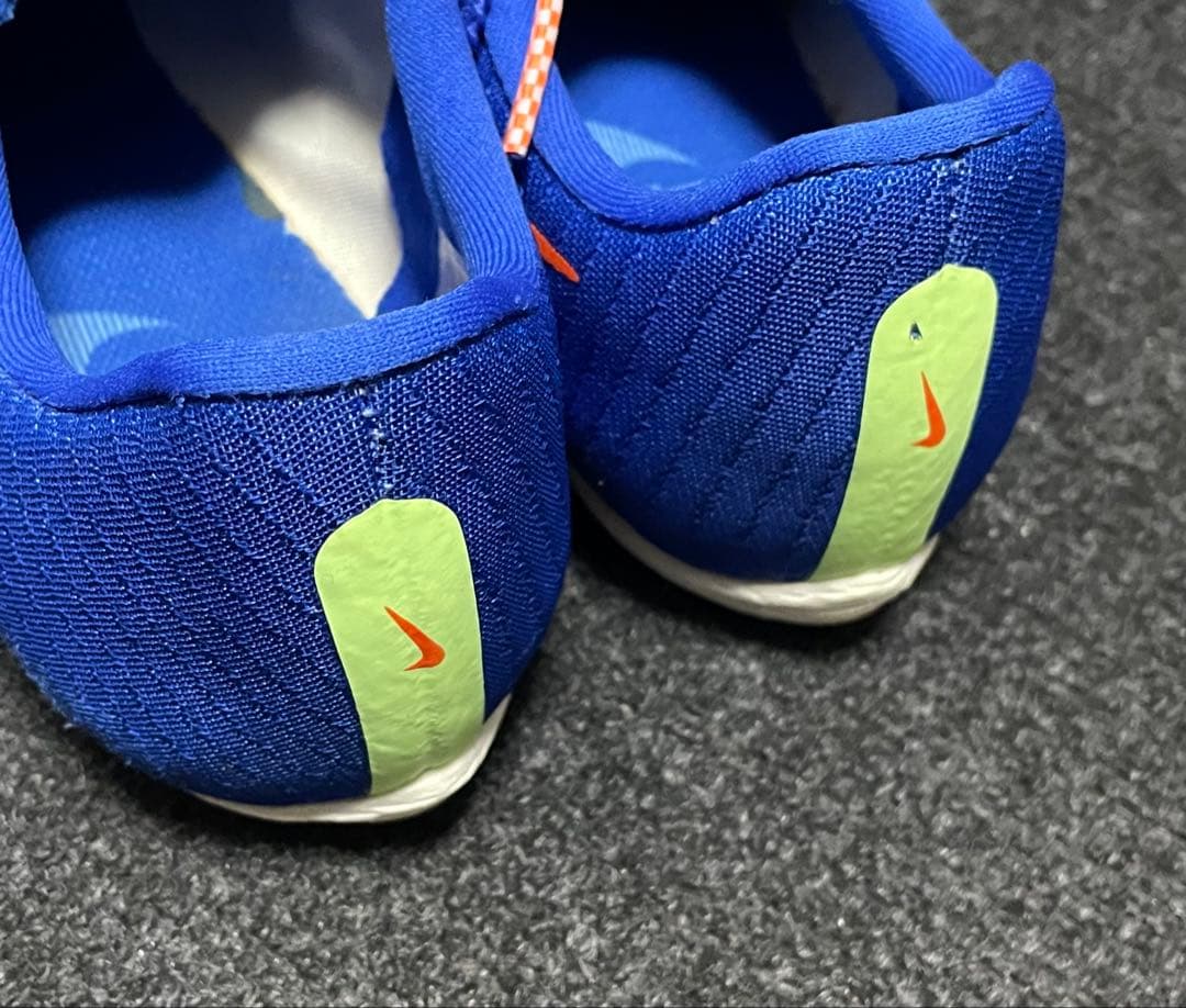 再*人様 Nike エアズーム マックスフライ1 青 パンク無し 美品【27.5