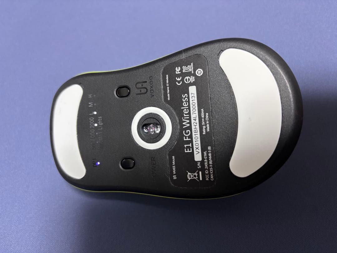 vaxee E1 4k Wireless 蛍光グリーン