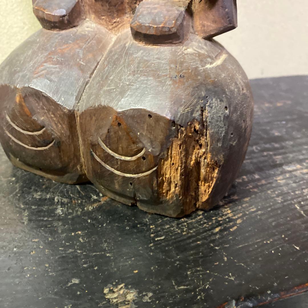 木彫正人作大黒天31cm17cm12cm