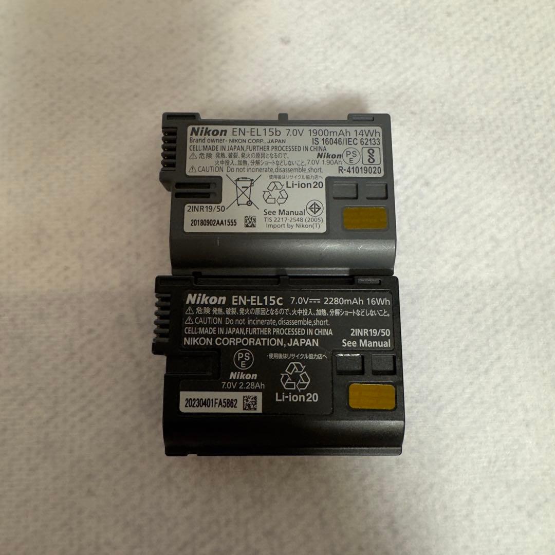 美品 Nikon Z6 予備バッテリー付き