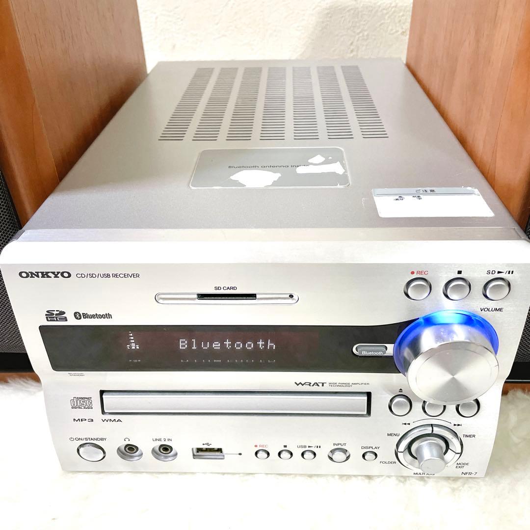 ONKYO オンキョー NFR-7 ミニコンポ Bluetooth CD他