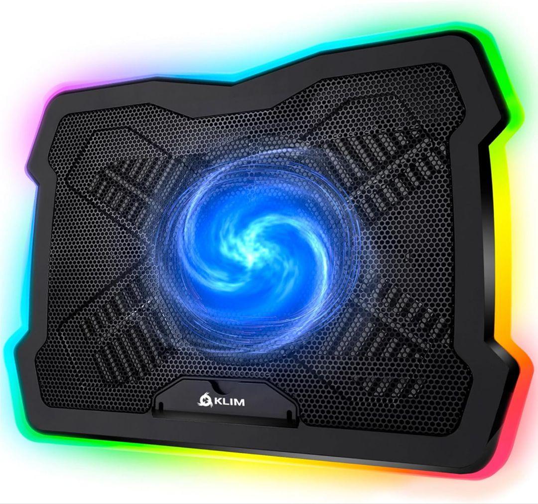 KLIM Ultimate RGB ノートパソコン冷却パッド