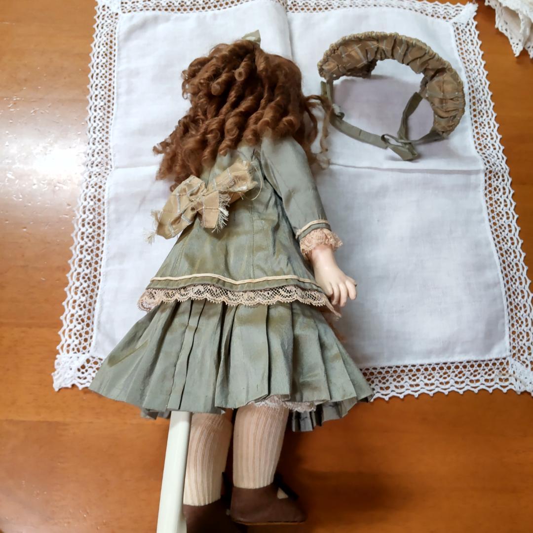 アンティークドール　リプロ　人形　ジュモー　海外作家　ビスクドール