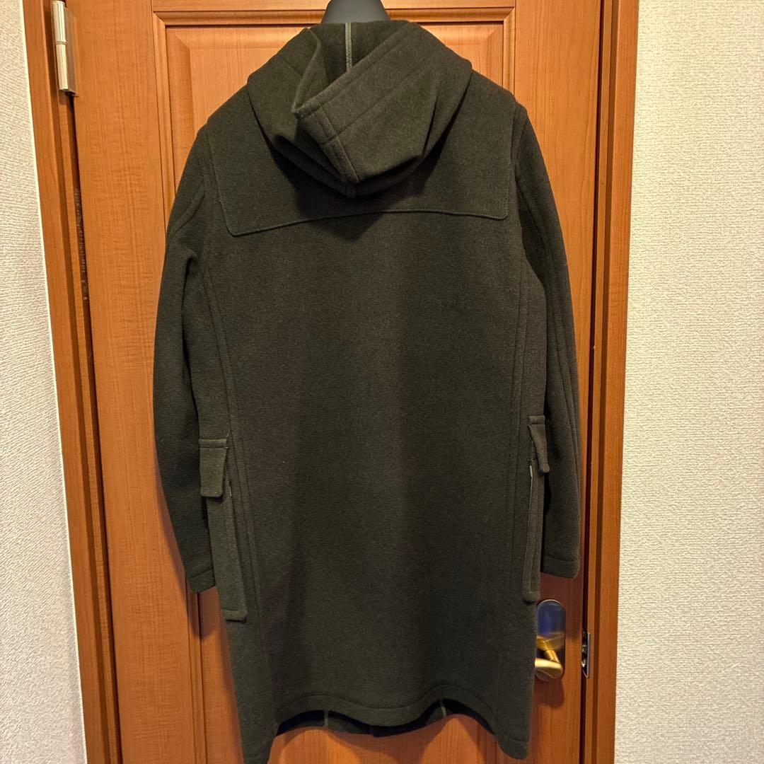 ダッフルコート フード付き　カーキ