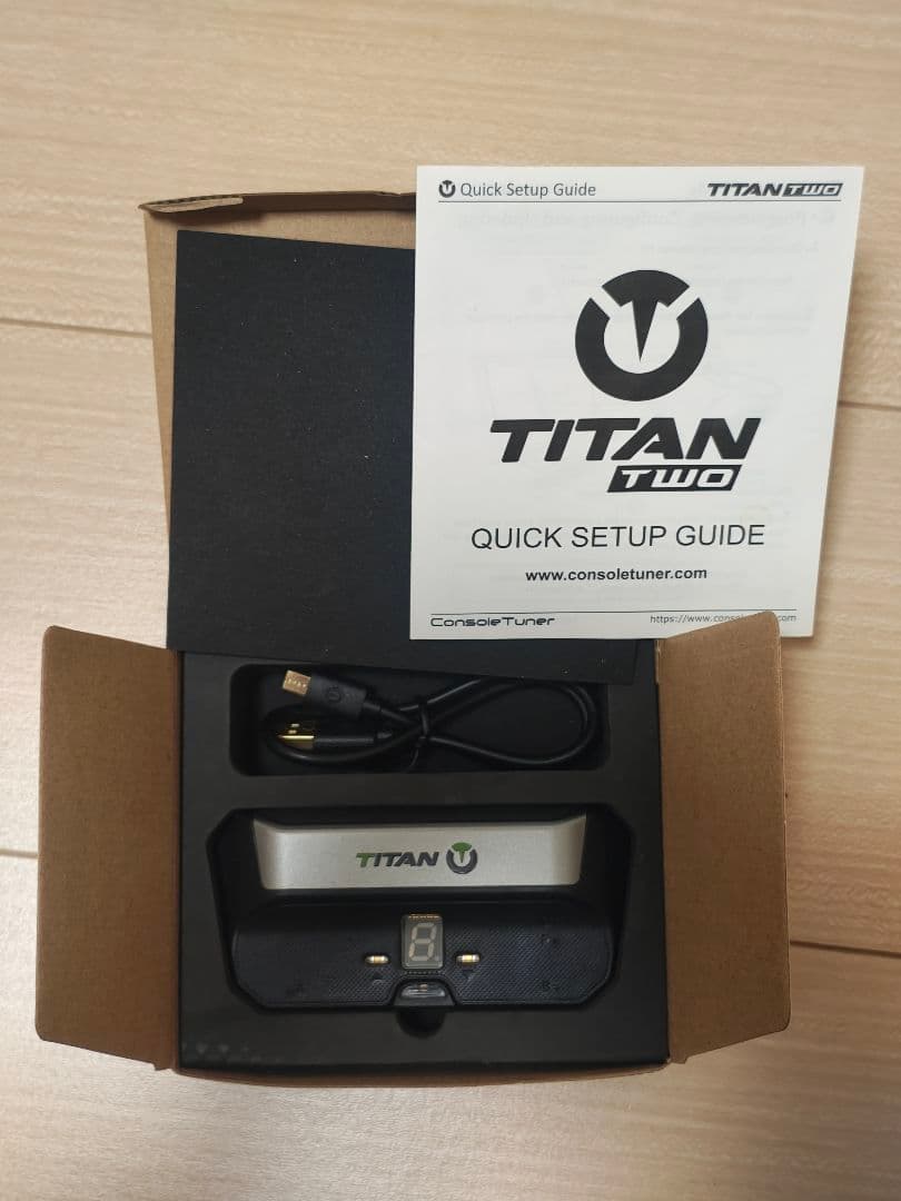 【美品】Titan Two タイタンツー ゲーミングコンバーター 箱・付属品完備