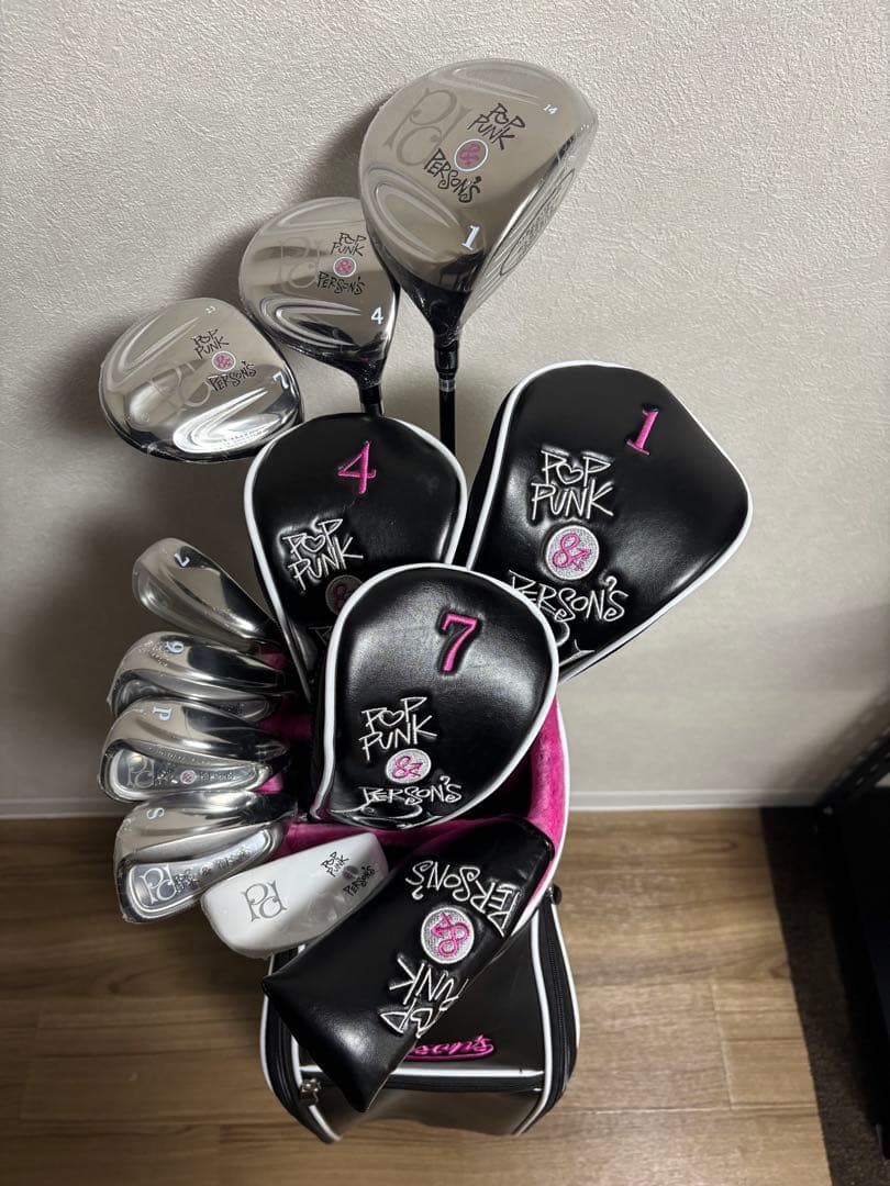 PERSON'S POP PUNK パーソンズ　レディースゴルフ　ハーフセット