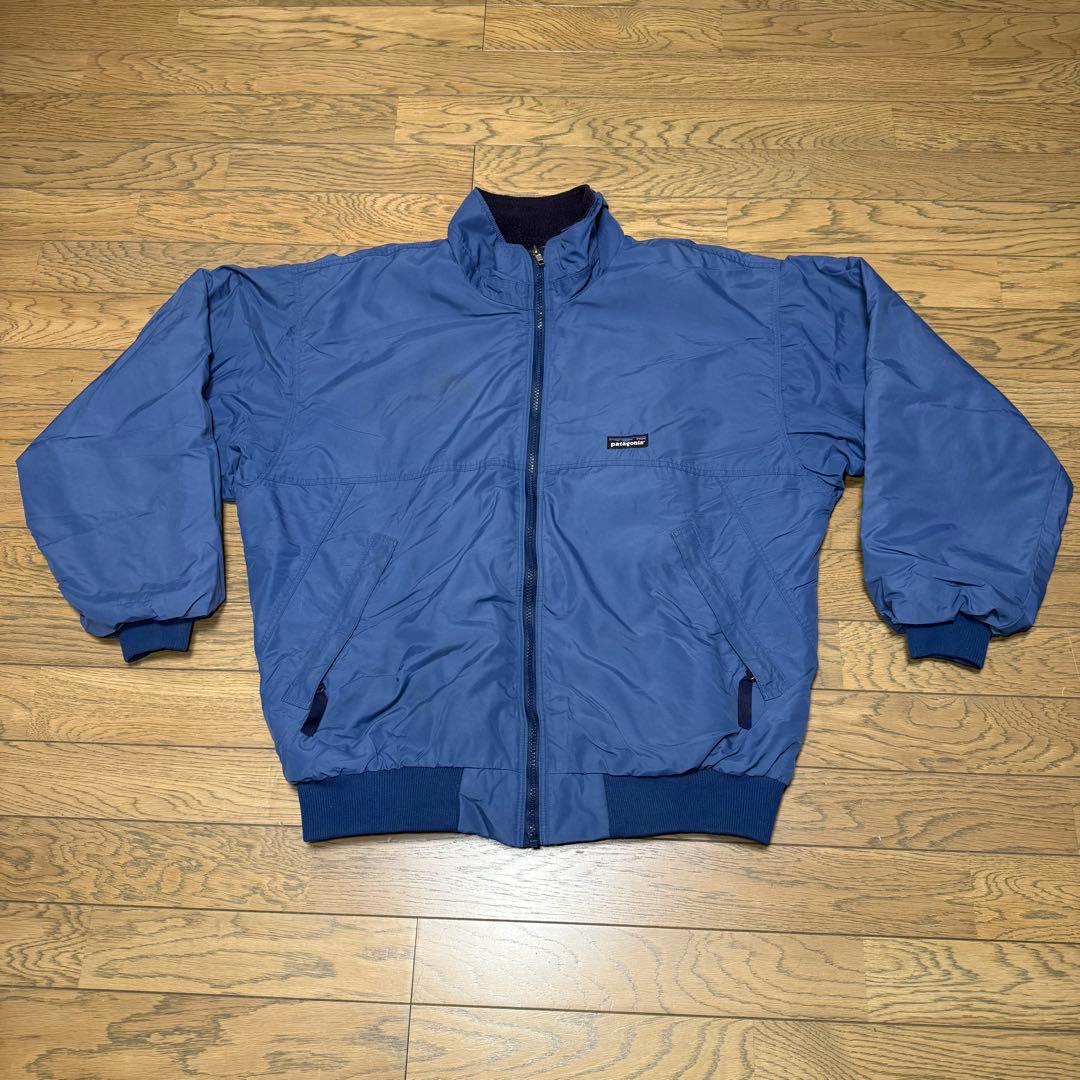 ゆ*様 PATAGONIA ジャケット L 雪なしタグ ネイビーブルー 中古