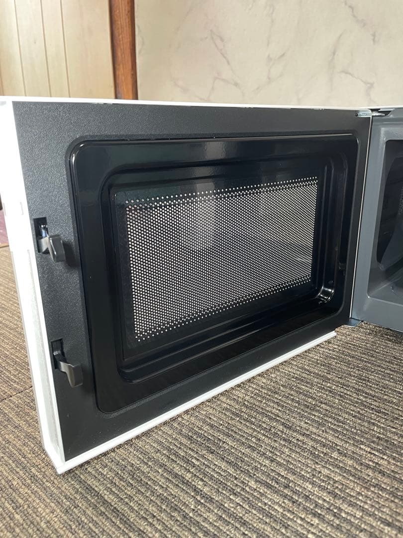 945 ニトリ おしゃれホワイト電子レンジ ヘルツフリー 2025年製 高年式