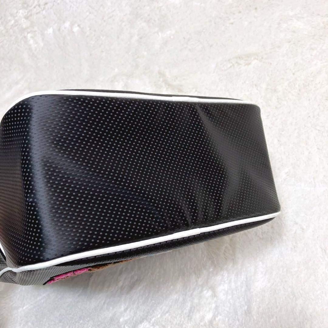 M・U SPORTS 2025年秋冬新作 立体サガラ刺繍シューズバッグ 黒