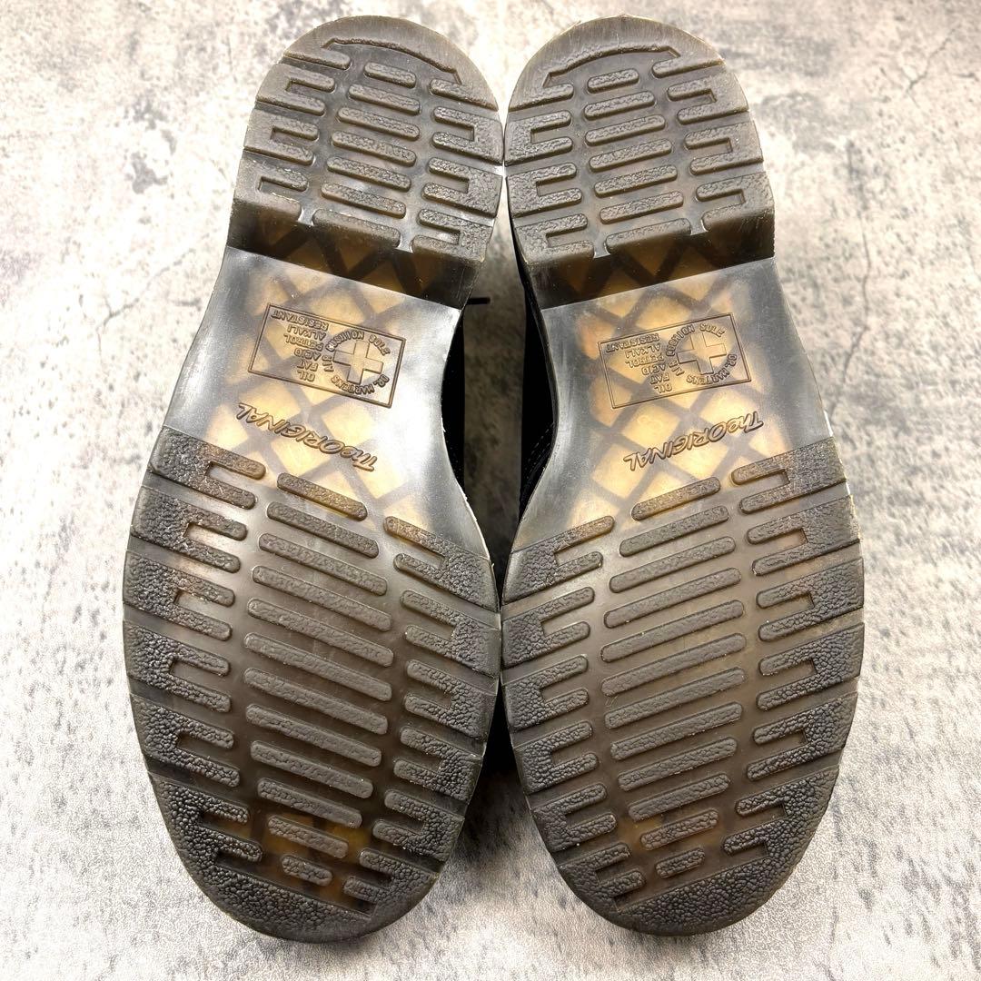 【美品】UK8 (27cm)ドクターマーチン 1461 WS ホワイトステッチ