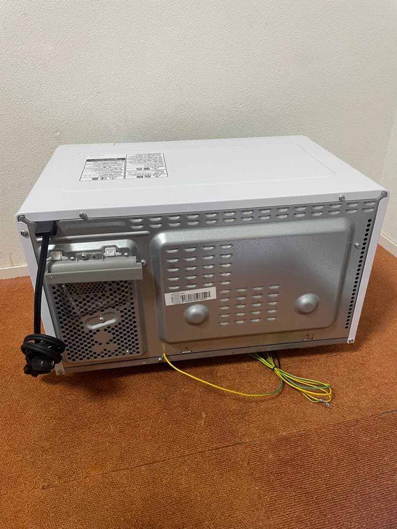 未使用近い　東芝 オーブンレンジ 2022年製　フラット庫内 ホワイト 16L