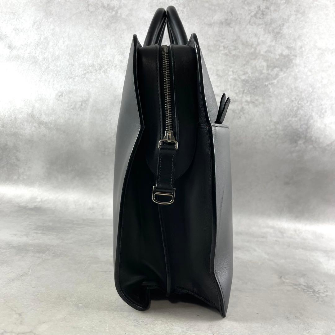 入手困難✨ カルティエ Cartier ビジネスバッグ レザー ロゴ ブラック