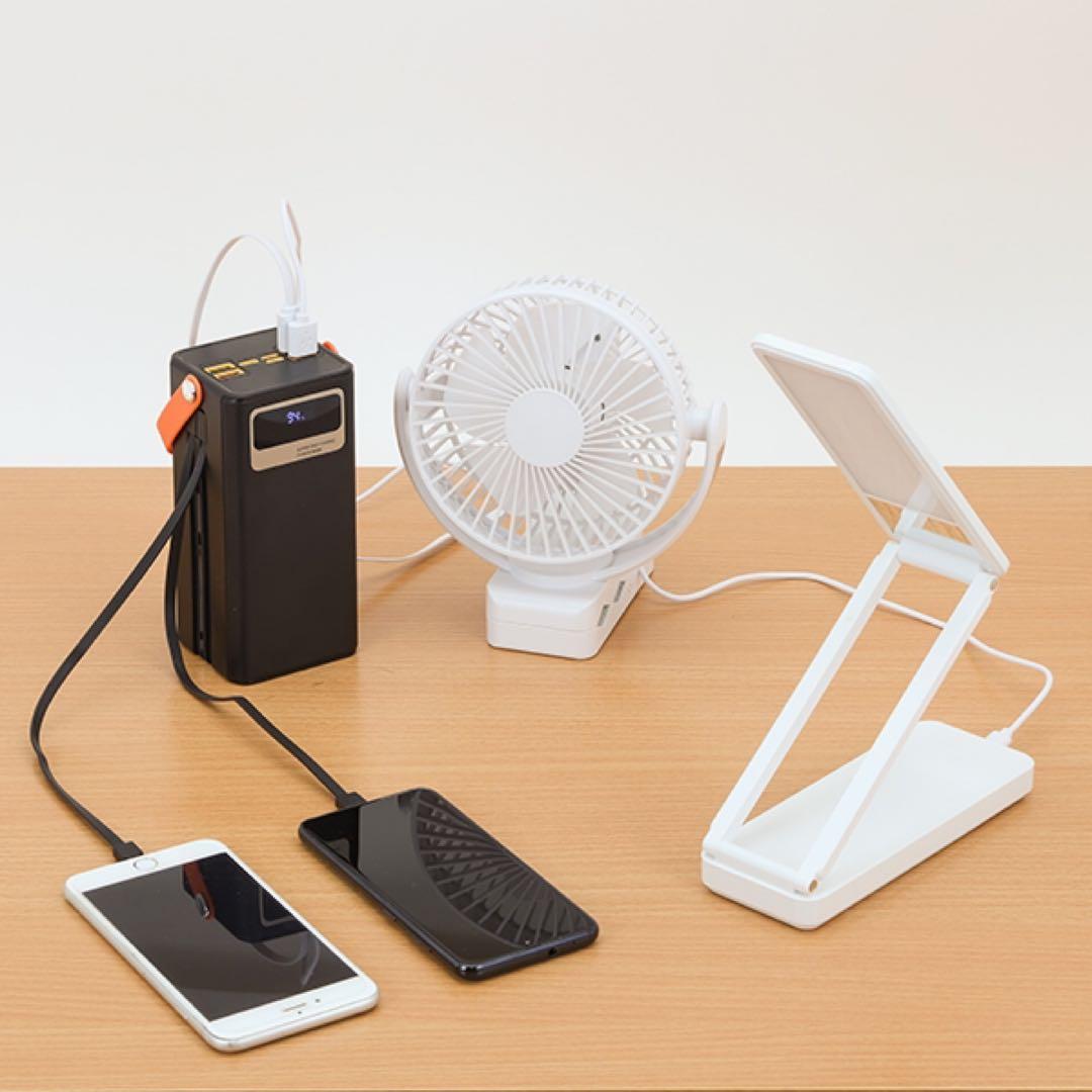 TOHO 大容量コンパクトバッテリー・折りたたみソーラーパネルセット