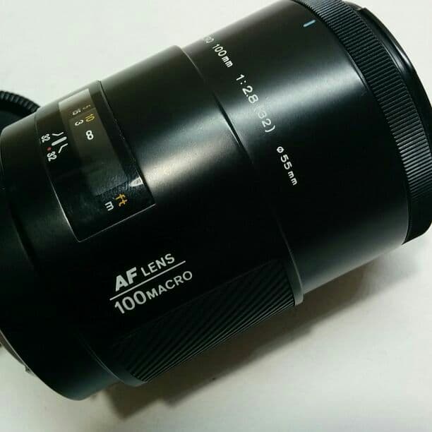 ■マクロ MINOLTA AF MACRO 100m F2.8 ソニーAマウント