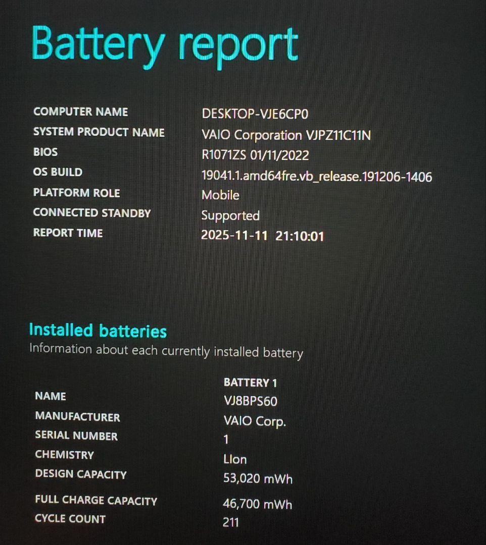 Windowsノート本体 VAIO Pro Z Corei7-11370H 32GB 512GB