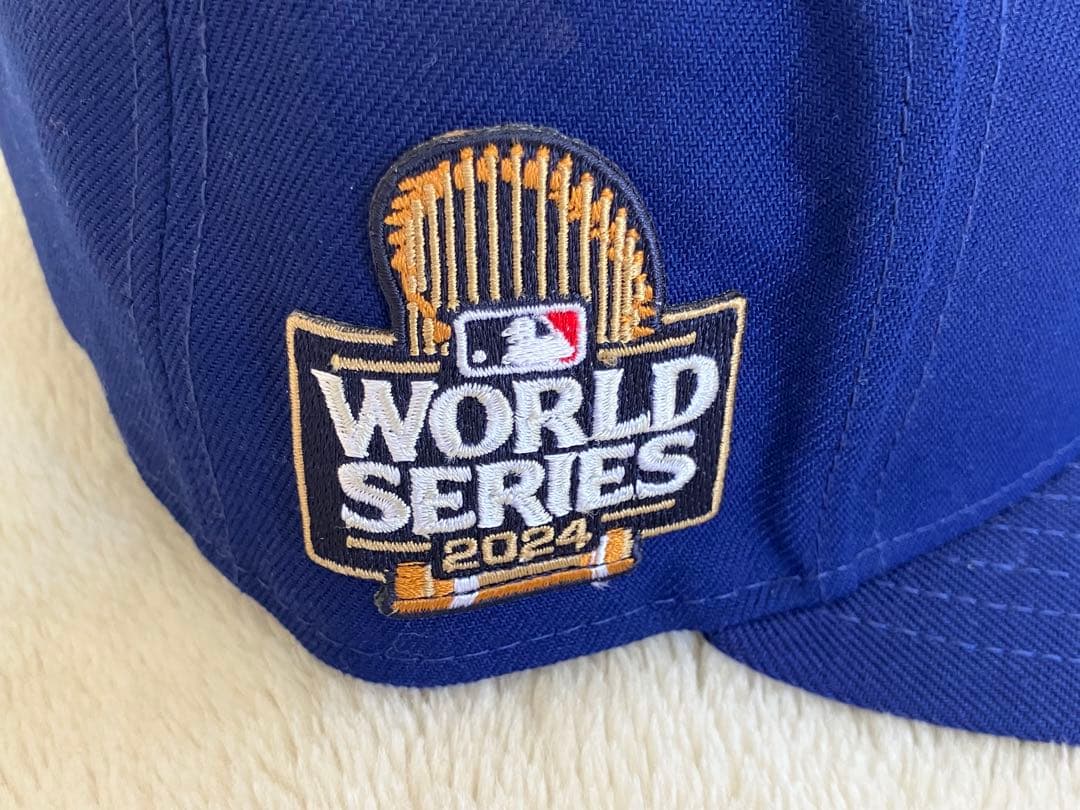 レア7 1/2 ドジャース2024ワールドシリーズチャンピオン記念公式キャップ