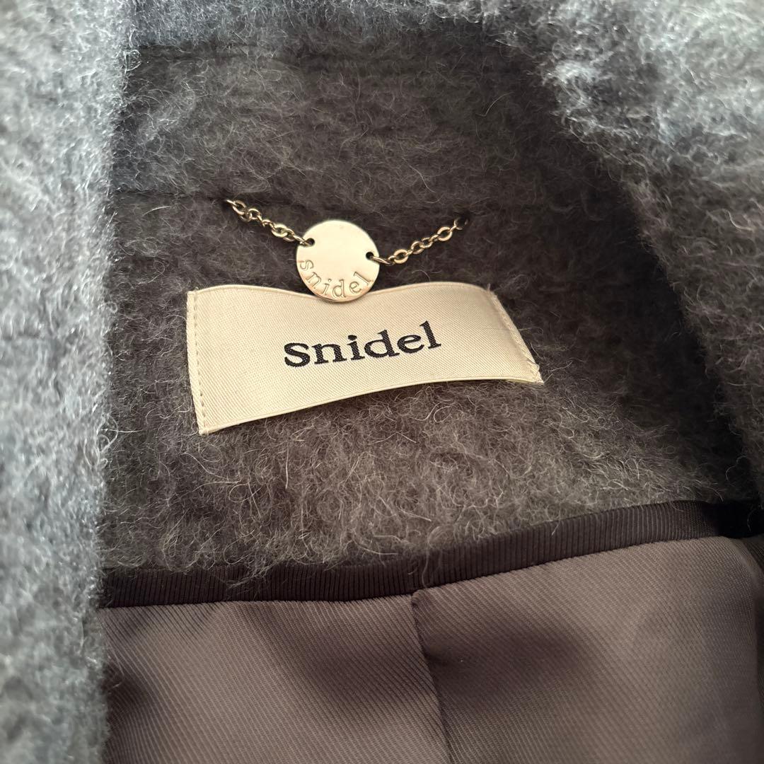 きっき◆SNIDEL◆定価26400円 アルパカ混 コクーンシャギーコート