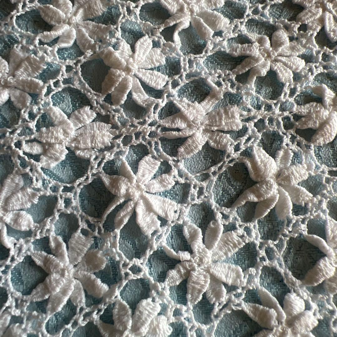 花柄アンティークレース　フランス