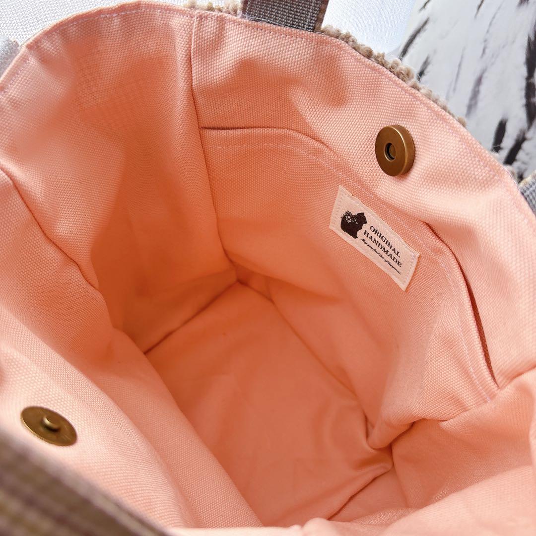 H*U様 コヤンイサムチョン　ベージュ　バック　リボン　フリル