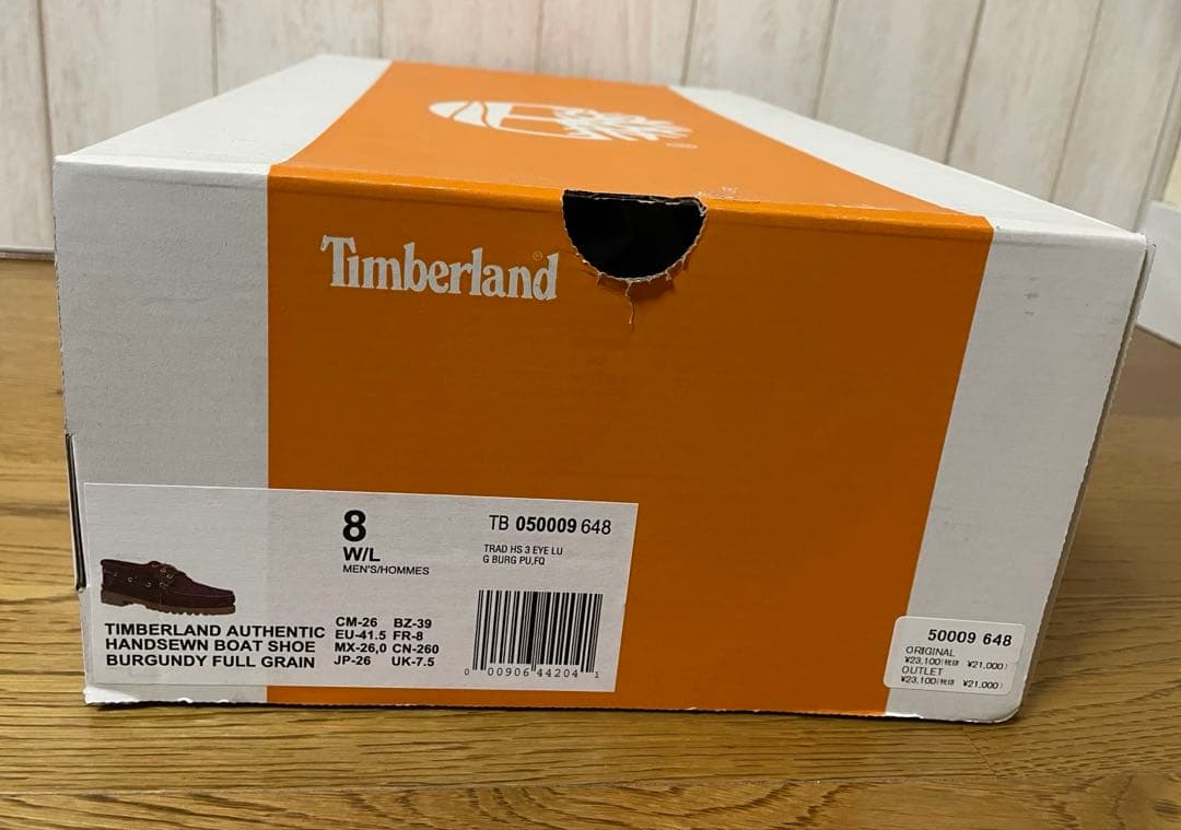 Timberland スリーアイ 3eye バーガンディ ティンバーランド