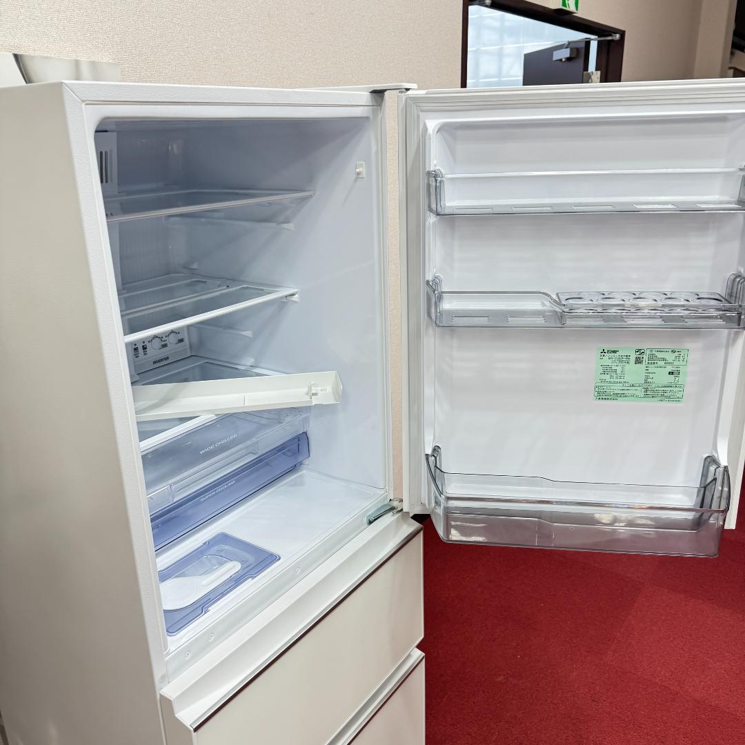 東京23区送料無料　美品三菱3ドア冷蔵庫2020年製330L　洗浄/除菌済み