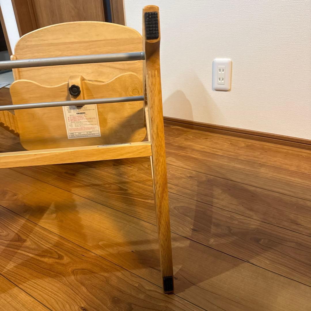 【美品・匿名配送】大和屋 すくすくチェアスリムプラス テーブル•ガード付属