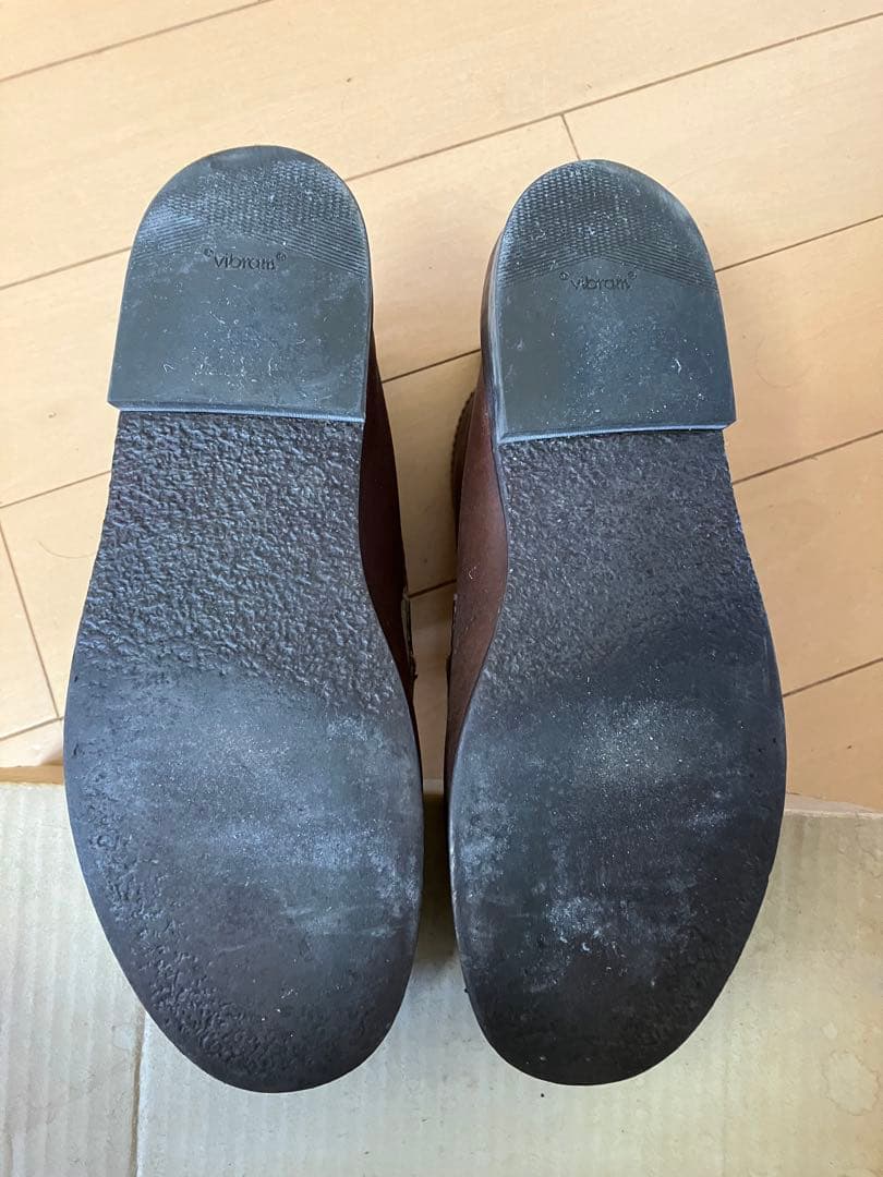 ラッセルモカシン ノックアバウトブーツ ブラウン 箱付き　7EE