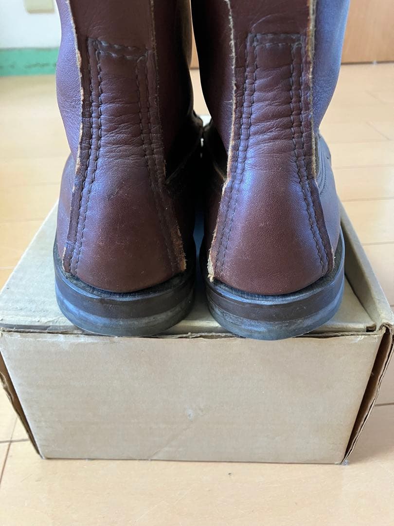 ラッセルモカシン ノックアバウトブーツ ブラウン 箱付き　7EE