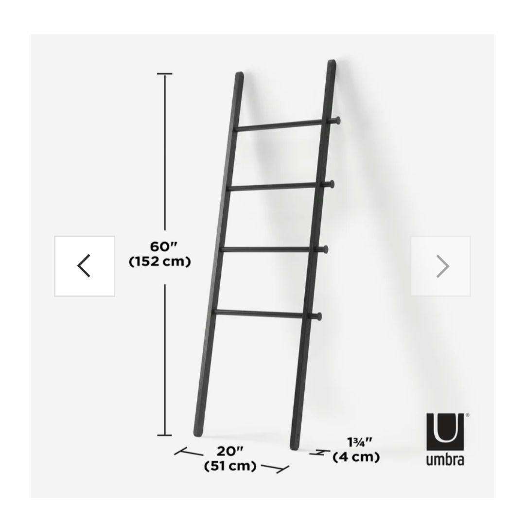 【特価】umbra タオルハンガ－ラダ－(黒)