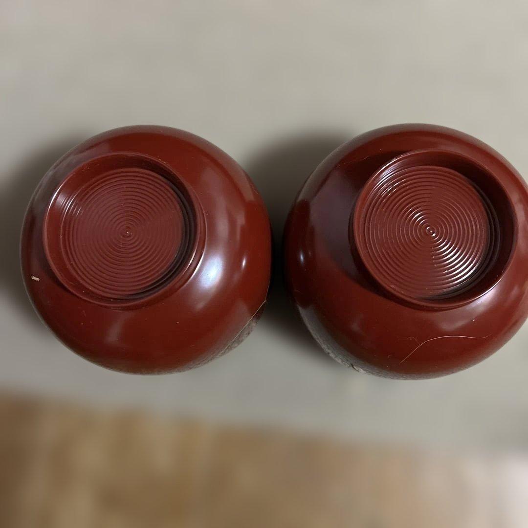 和風黒箸2膳、汁椀2個まとめセット