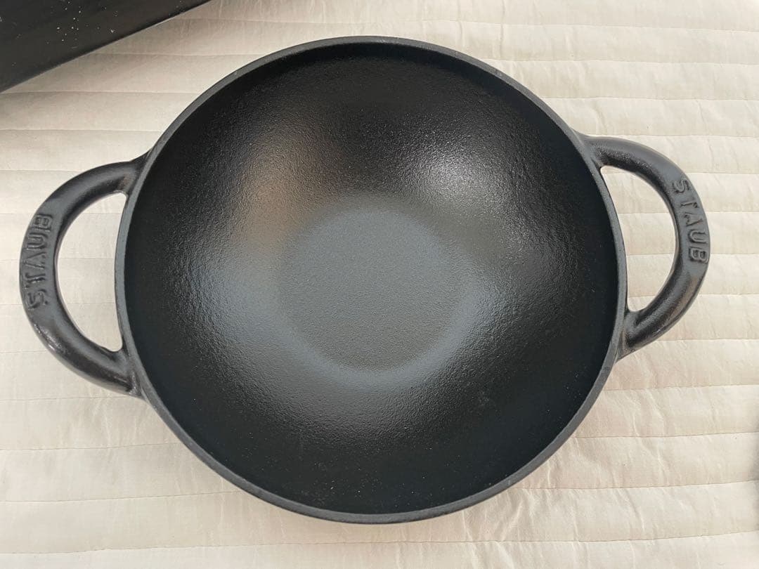 〈新品〉ストウブ　ベビーウォック　グレー