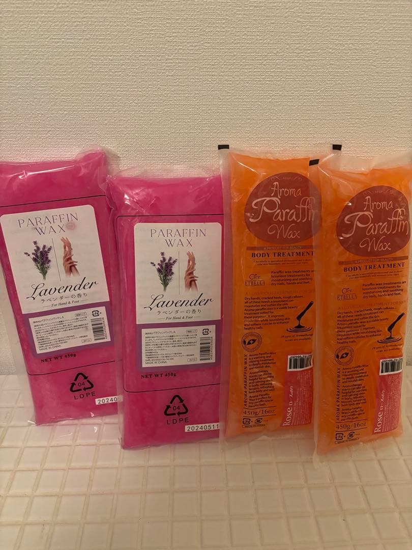 パラフィンパック機械とワックス6本新品未使用