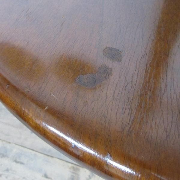 イギリス アンティーク 家具 コンソールテーブル ハーフムーン 英国 6641c