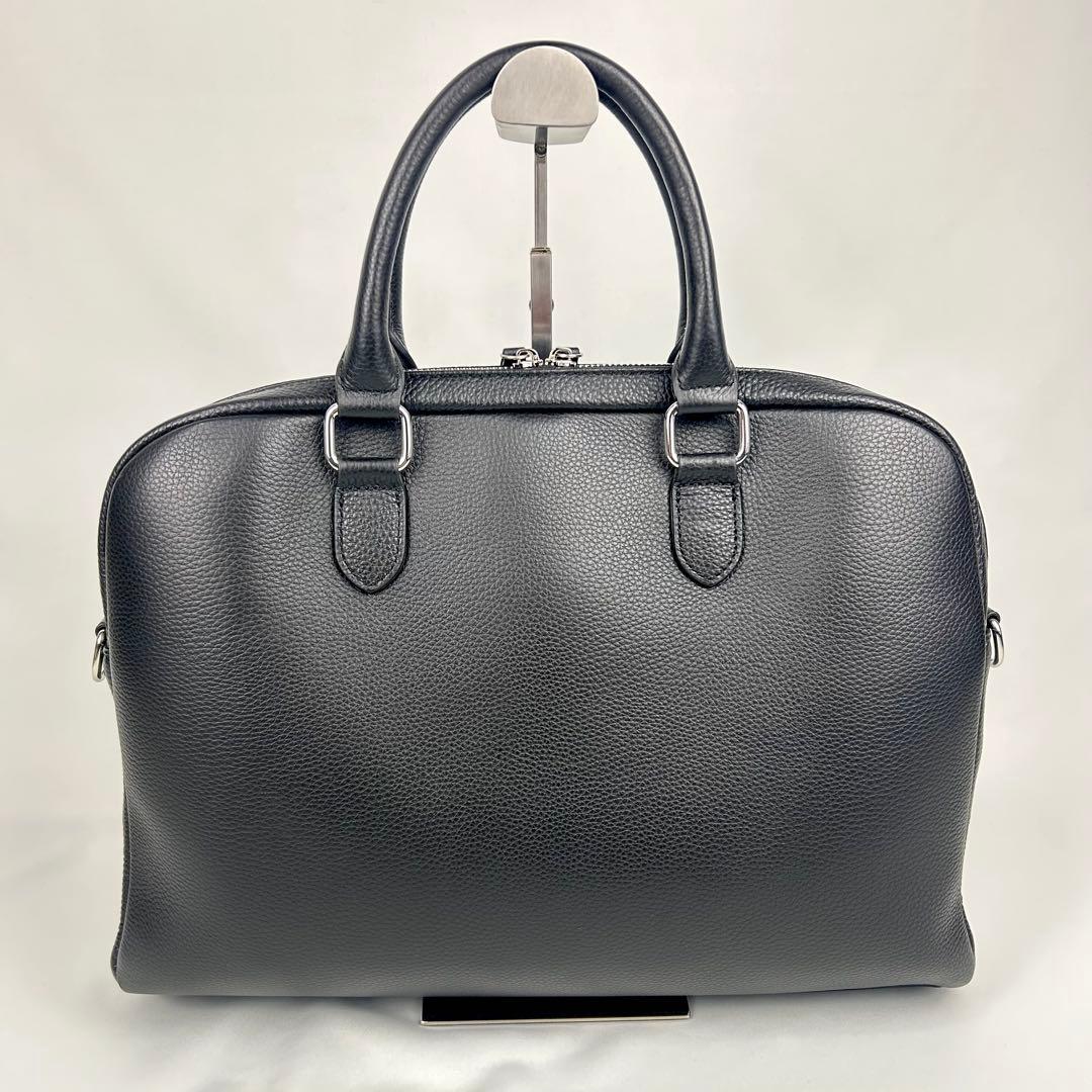 【新品未使用】MURA ビジネスバッグ レザー 2way A4可能