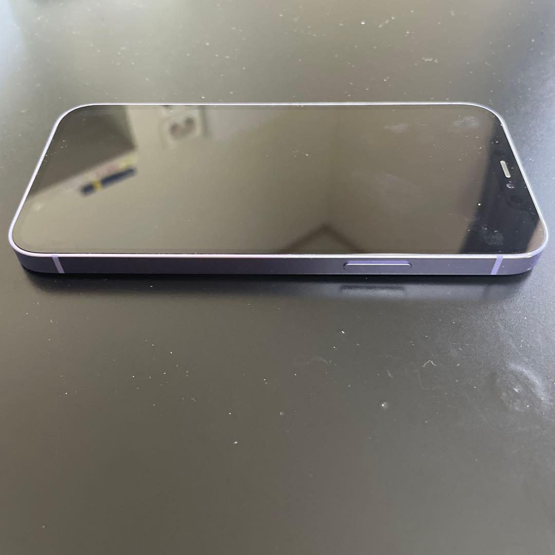 【美品】iPhone12 パープル　64GB