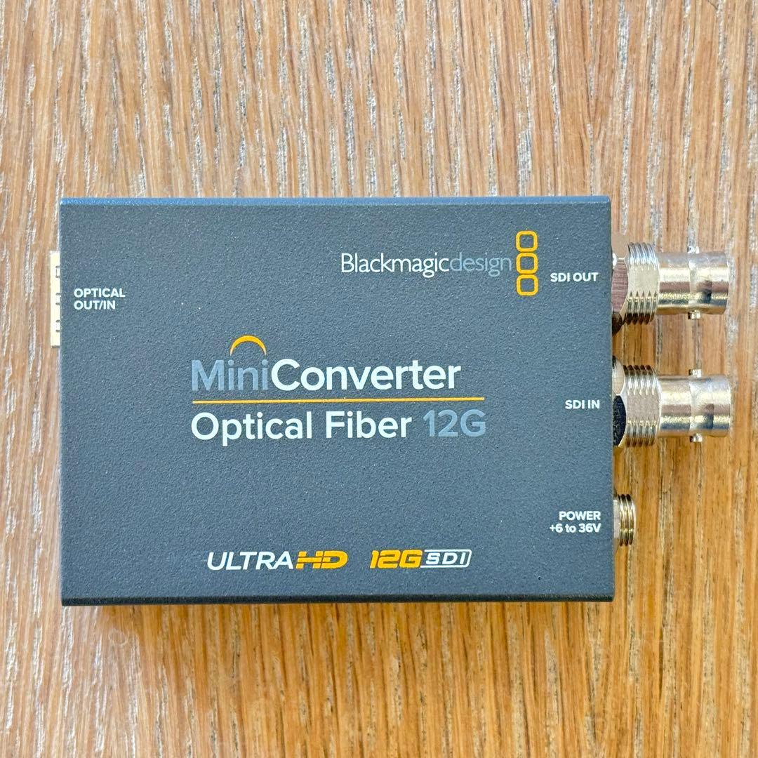 その他 BMD Mini Converter Optical Fiber 12G