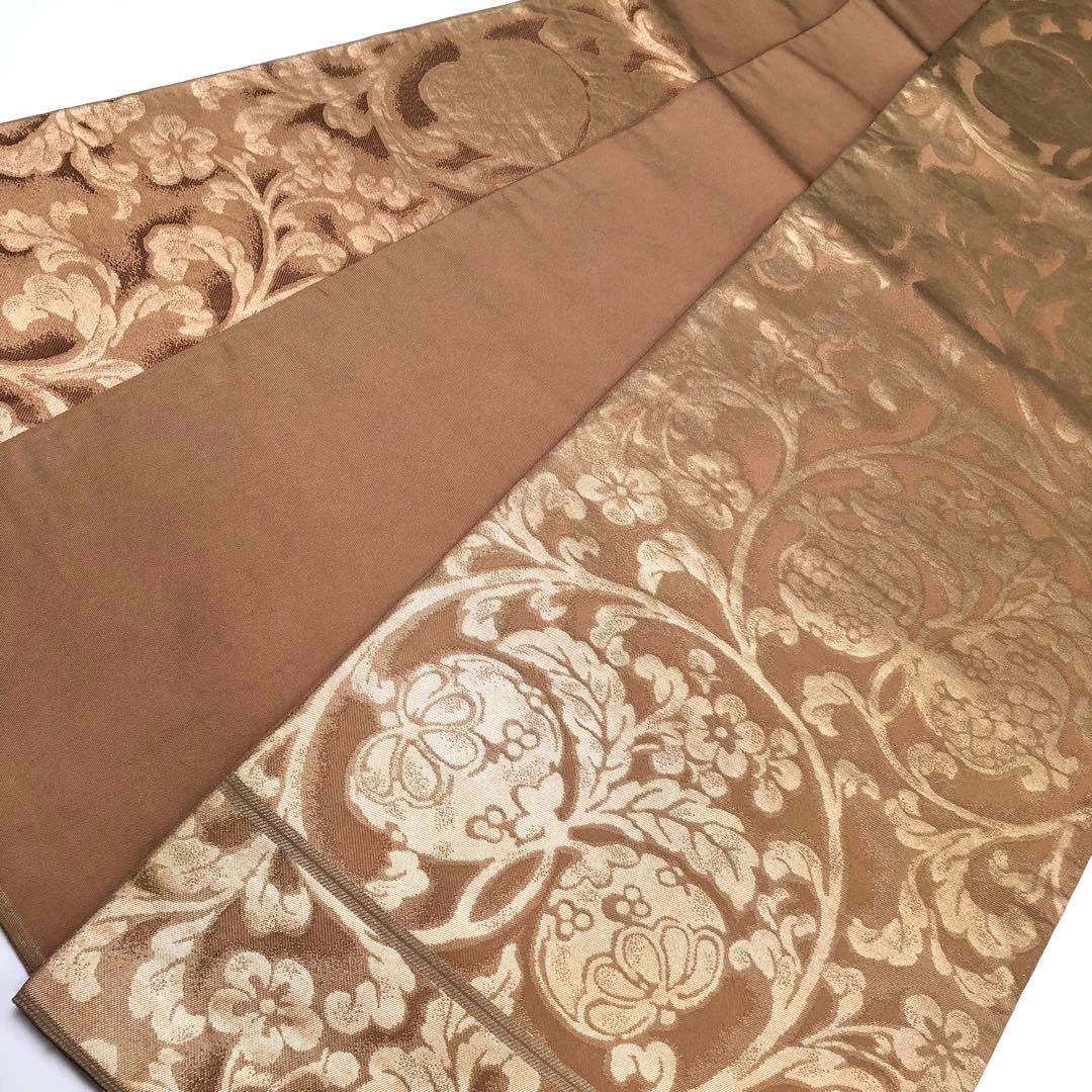 2点おまとめ 袋帯 本袋帯 花唐草模様 金糸 KO-1778 KO-1735