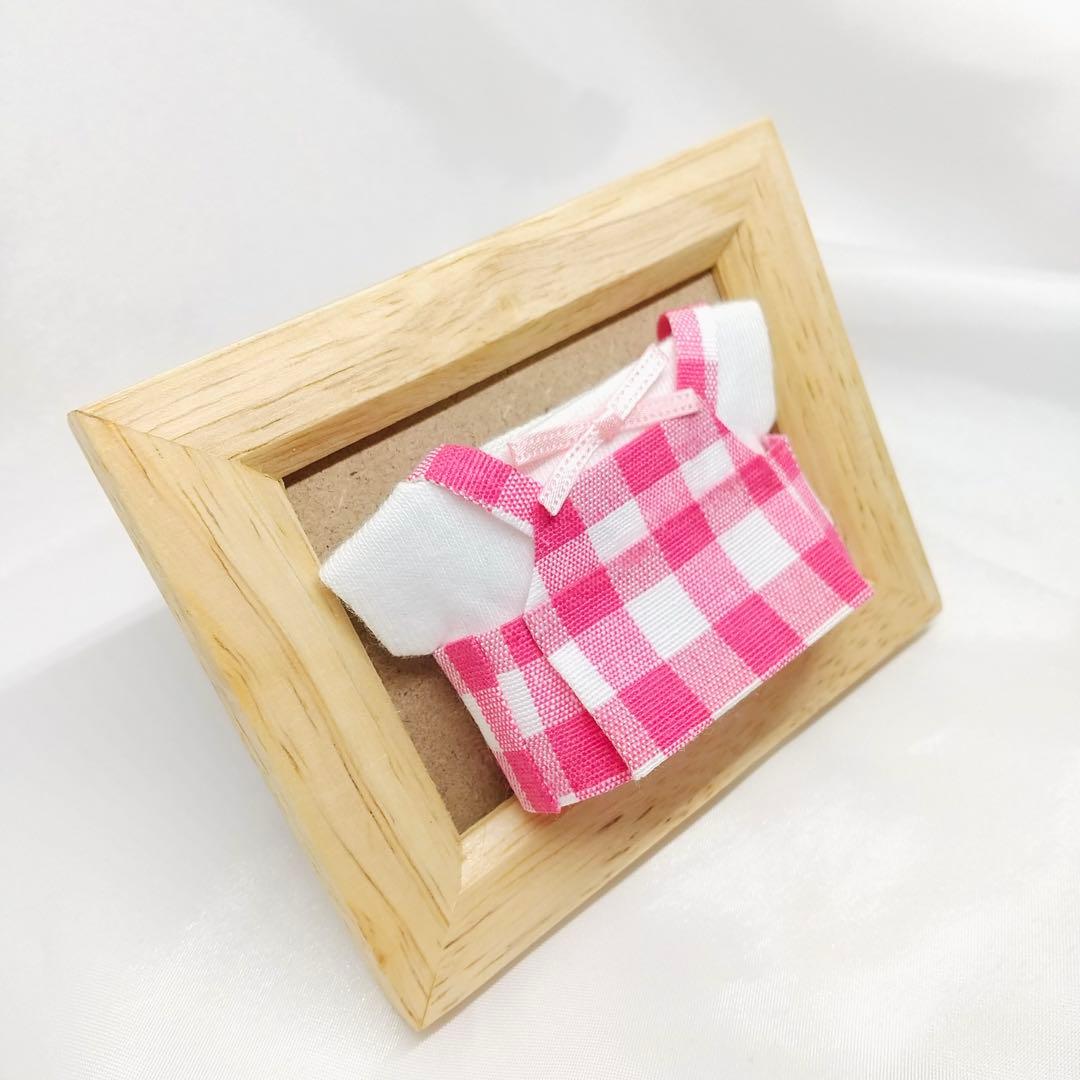 A233【USER_雪の風様】にじパペサイズ ぬい服 オーダー サロペットセット