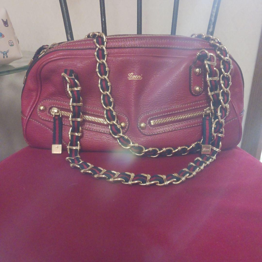 グッチレザーバッグ